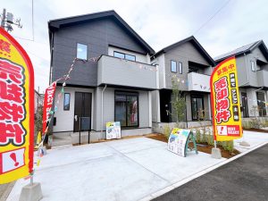 三鷹市牟礼5丁目　1号棟8,199万円　2号棟7,799万円