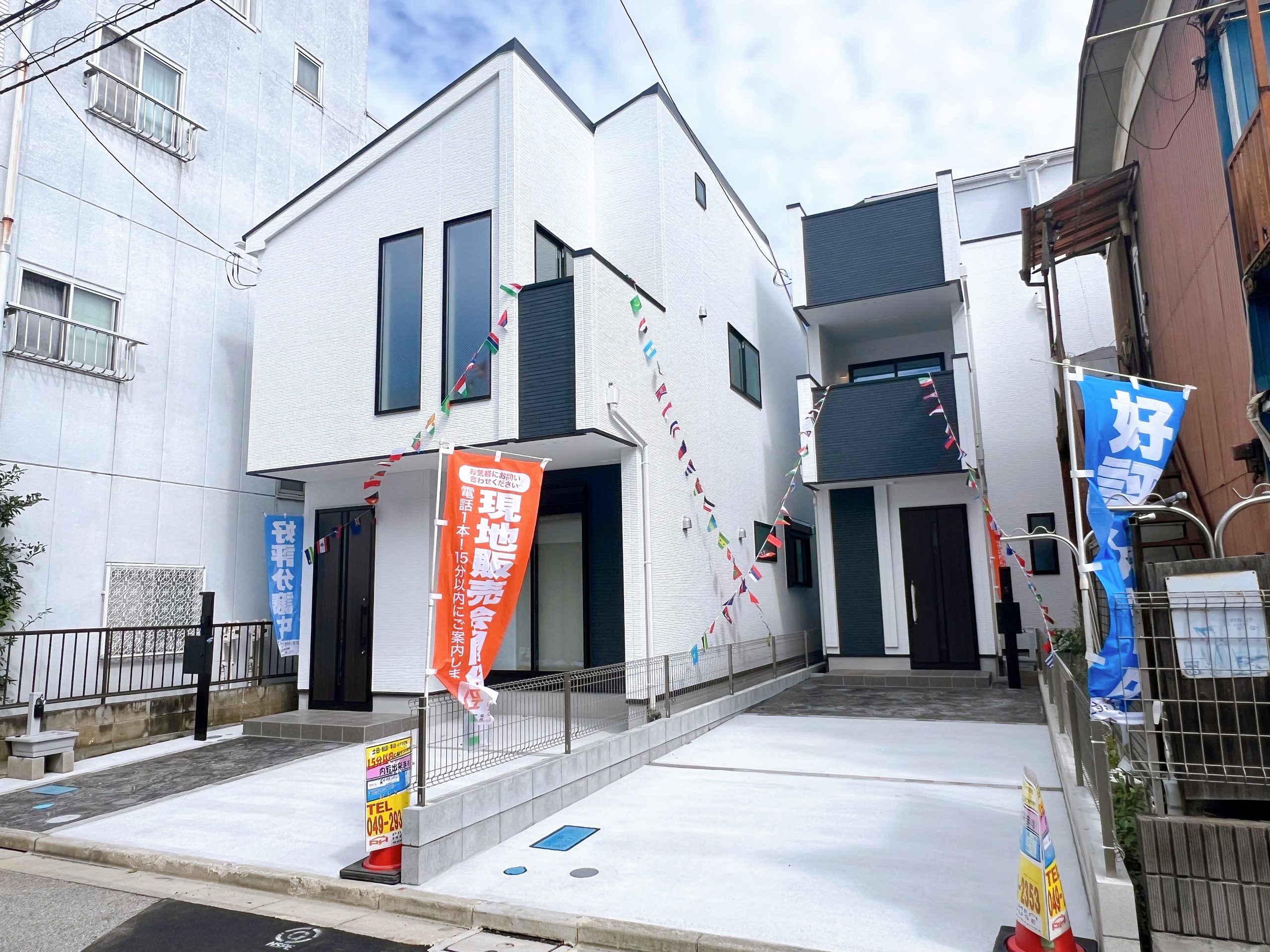 蕨市中央6丁目　1号棟5,280万円　2号棟4,780万円